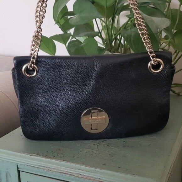 Kate Spade Black Leather Bag - Picture 3 of 10